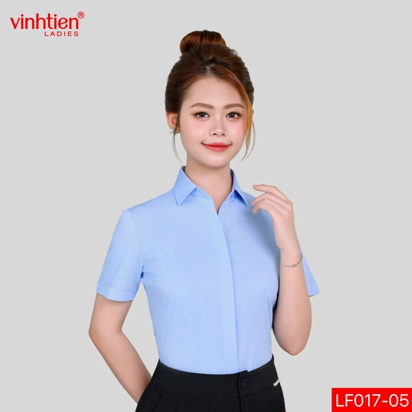 Áo Sơ Mi Ngắn Tay 509 - Nẹp Cúc