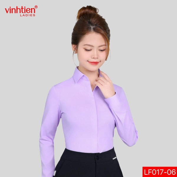 Áo Sơ Mi Dài Tay 605 - Nẹp Cúc