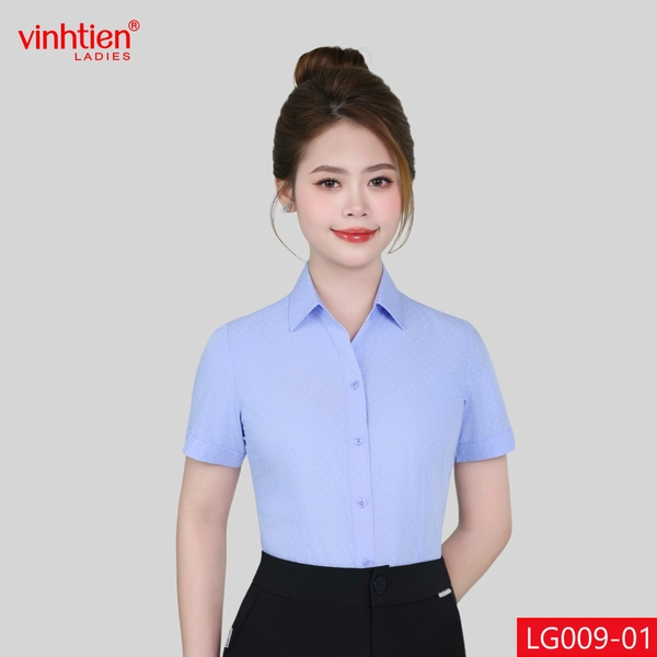 Áo Sơ Mi Ngắn Tay 495 - Hoa Nhí