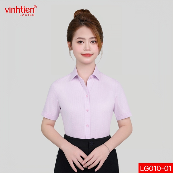 Áo Sơ Mi Ngắn Tay 379 - Nẹp Cúc