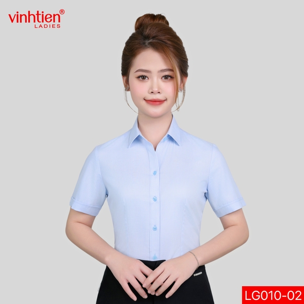 Áo Sơ Mi Ngắn Tay 379 - Nẹp Cúc