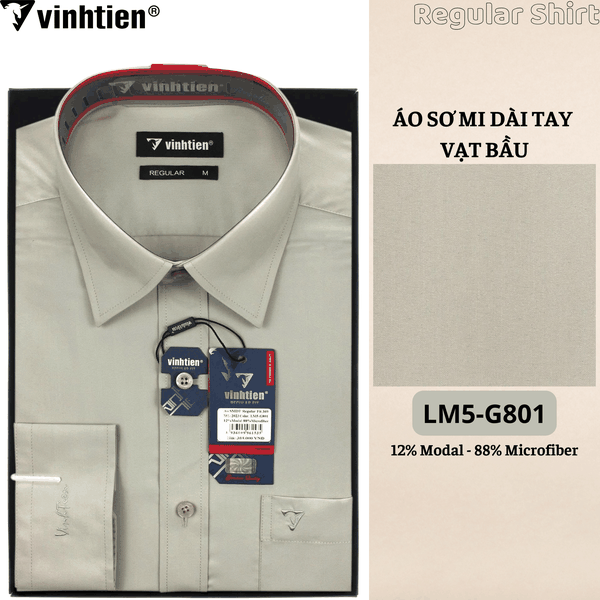 Áo SMDT Regular Fit 430 -  Vải Trơn - Giỏ 2
