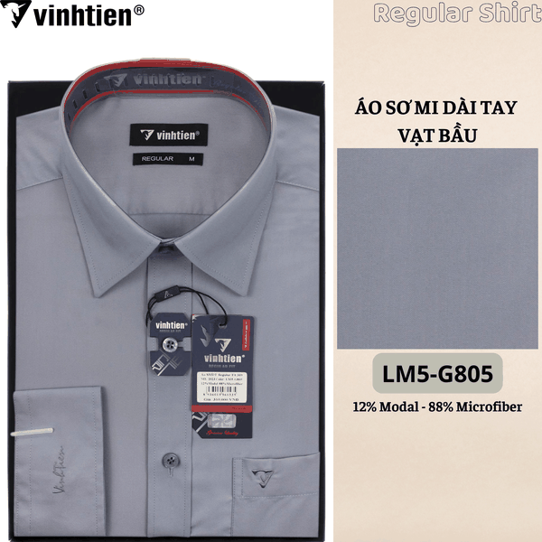 Áo SMDT Regular Fit 430 -  Vải Trơn - Giỏ 1