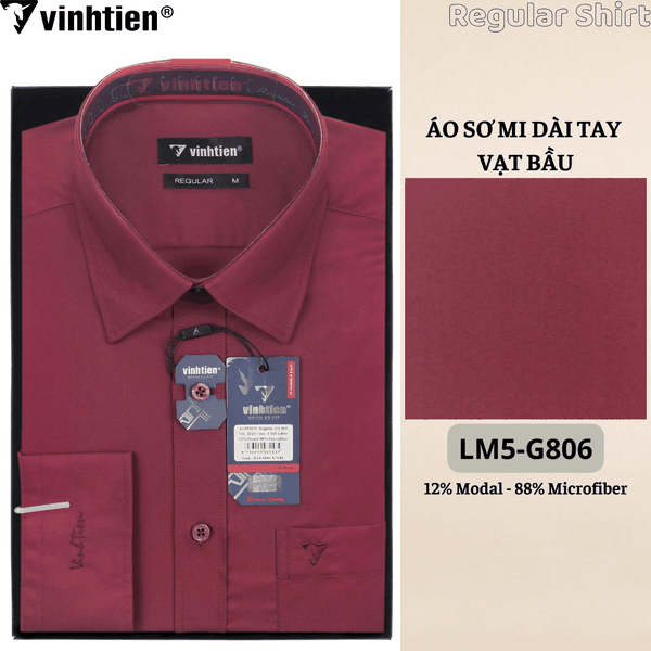Áo SMDT Regular Fit 430 -  Vải Trơn - Giỏ 1