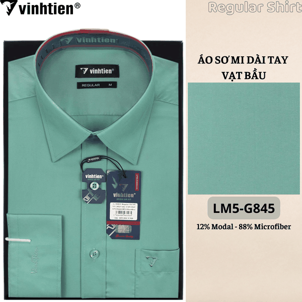 Áo SMDT Regular Fit 430 -  Vải Trơn - Giỏ 2