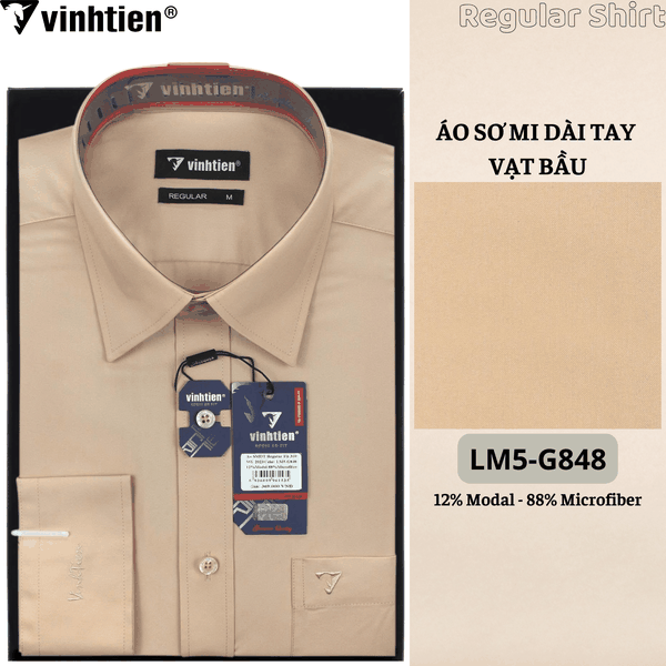 Áo SMDT Regular Fit 430 -  Vải Trơn - Giỏ 2