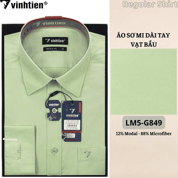 Áo SMDT Regular Fit 430 -  Vải Trơn - Giỏ 2