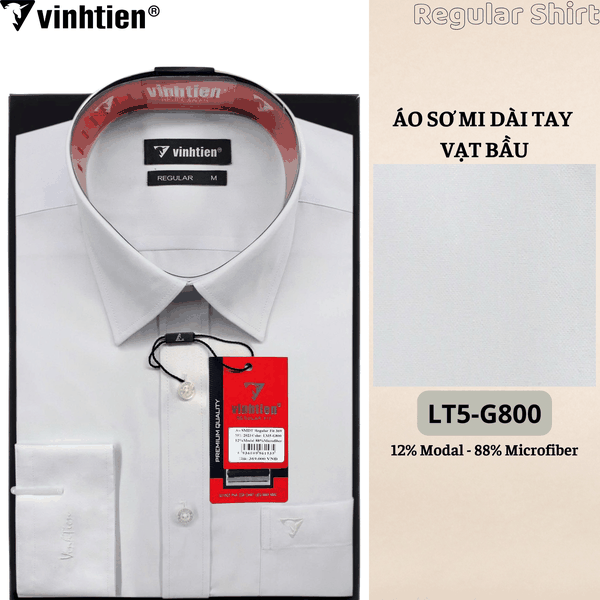 Áo SMDT Regular Fit 430 -  Vải Trơn - Giỏ 2