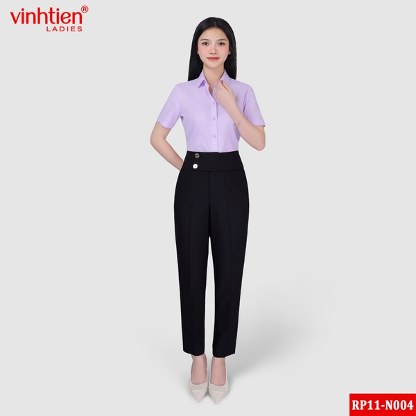 Quần Âu Nữ Baggy Cạp To 579