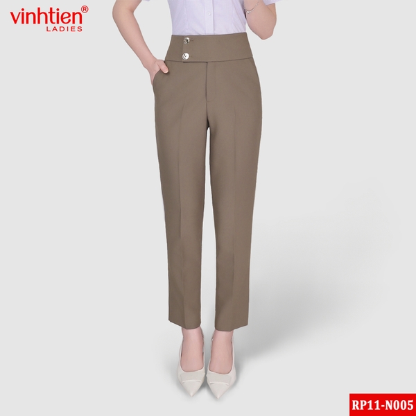 Quần Âu Nữ Baggy Cạp To 579