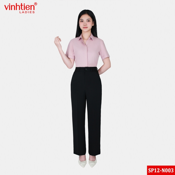 Quần Âu Nữ Ống Suông Vừa 675