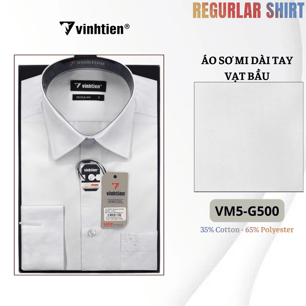 Áo SMDT Regular Fit 399 - Vải Trơn Các Màu TC