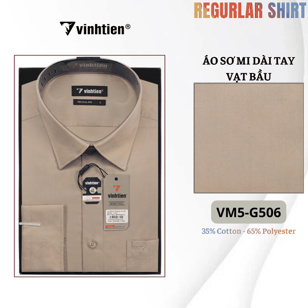 Áo SMDT Regular Fit 399 - Vải Trơn Các Màu TC
