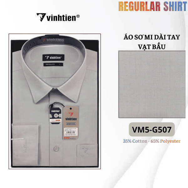 Áo SMDT Regular Fit 399 - Vải Trơn Các Màu TC