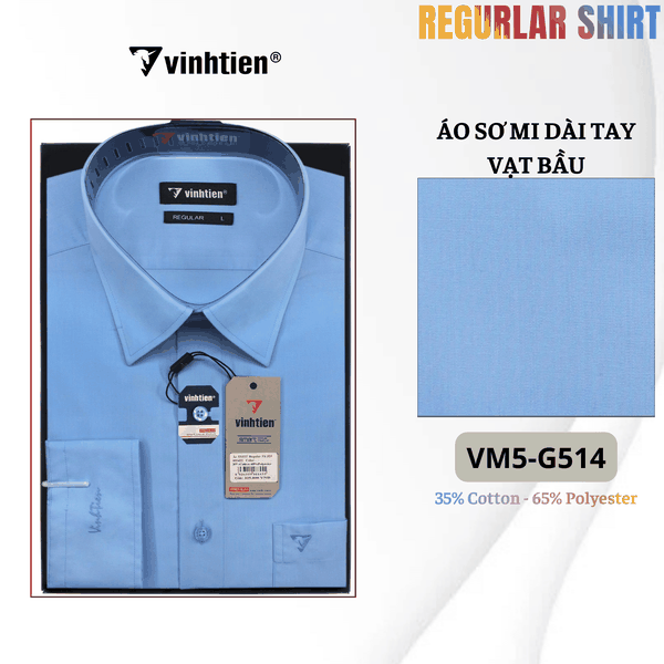 Áo SMDT Regular Fit 399 - Vải Trơn Các Màu TC