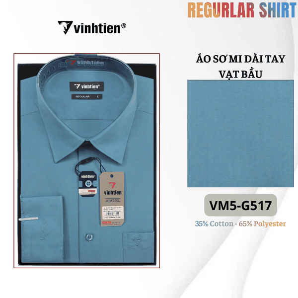Áo SMDT Regular Fit 399 - Vải Trơn Các Màu TC