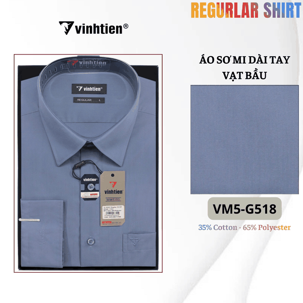 Áo SMDT Regular Fit 399 - Vải Trơn Các Màu TC