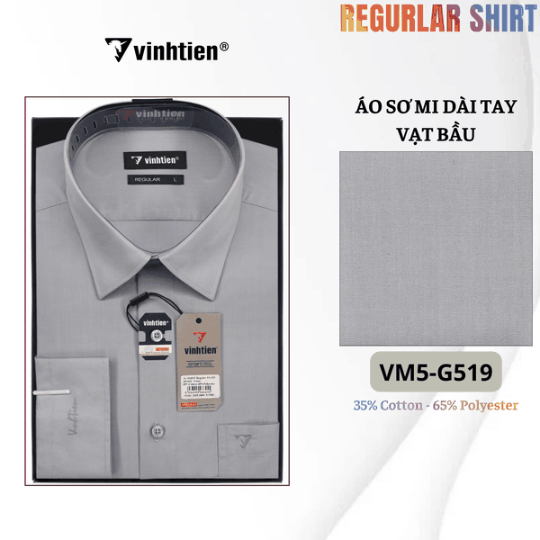 Áo SMDT Regular Fit 399 - Vải Trơn Các Màu TC
