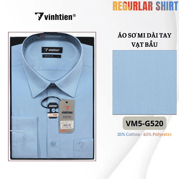 Áo SMDT Regular Fit 399 - Vải Trơn Các Màu TC