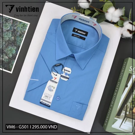 Áo SMNT Regular Fit 359 - Vải Trơn - Giỏ 1