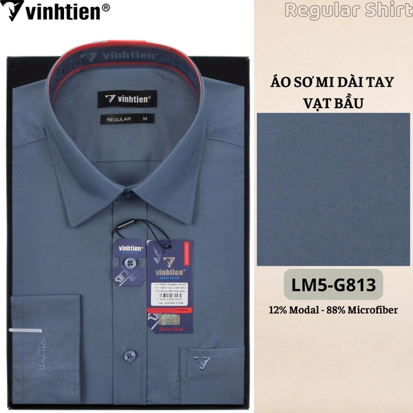 Áo SMDT Regular Fit 430 -  Vải Trơn - Giỏ 1