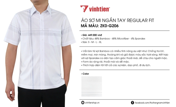 Áo SMNT Regular Fit 445 - ZK - Giỏ 3