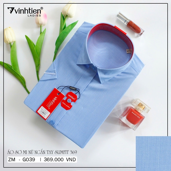 Áo Sơ Mi Ngắn Tay 495 - Trơn Màu