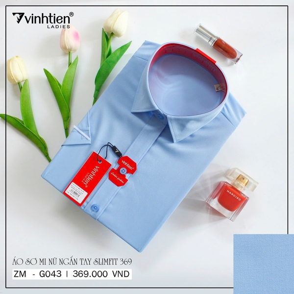 Áo Sơ Mi Ngắn Tay 495 - Trơn Màu