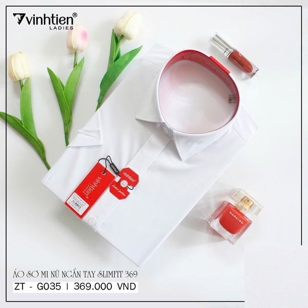 Áo Sơ Mi Ngắn Tay 495 - Trơn Màu