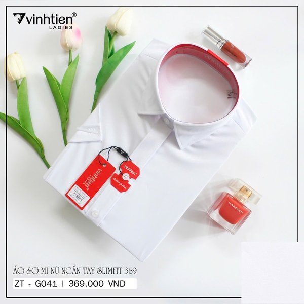 Áo Sơ Mi Ngắn Tay 495 - Trơn Màu