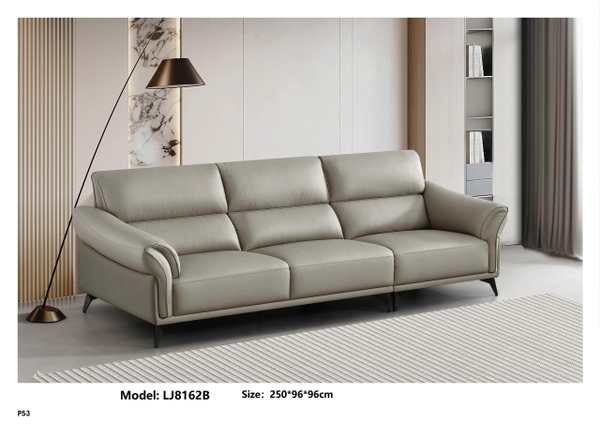 Bộ sofa da bò nhập khẩu LJ8162B