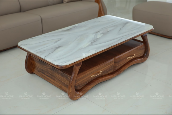 Bàn trà gỗ mun MA007