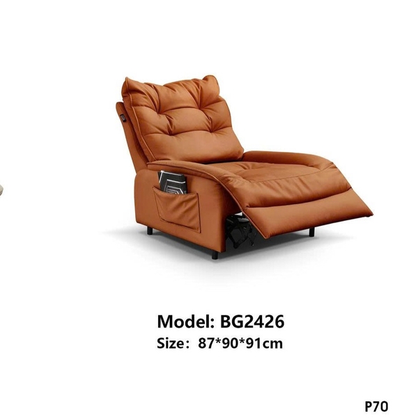 Ghế thư giãn da bò nhập khẩu BG2426