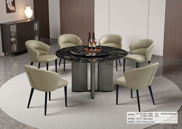 Bàn ăn nhập khẩu D17#cz1350 / D17#cz1500 / 951#cyN