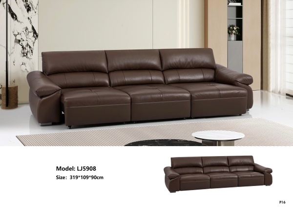 Bộ sofa da nhập khẩu LJ5908
