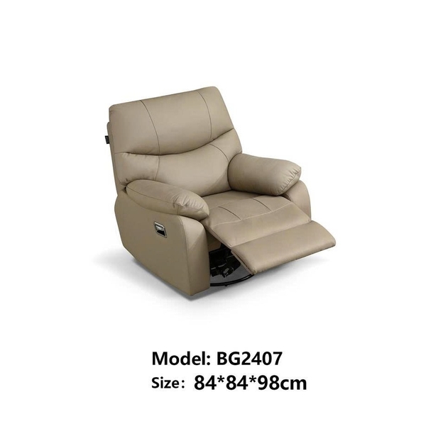 Ghế thư giãn da bò nhập khẩu BG2407