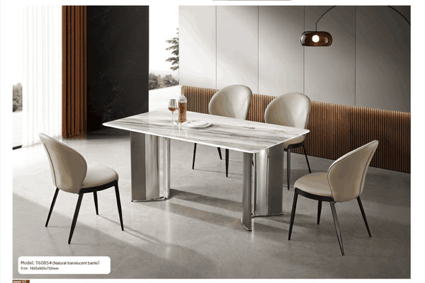 Bộ bàn ăn 6 ghế nhập khẩu MT6085