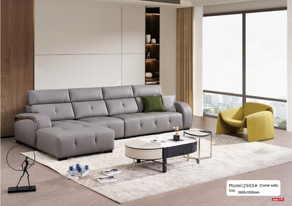 Bộ sofa nhập khẩu da sinh thái M2503