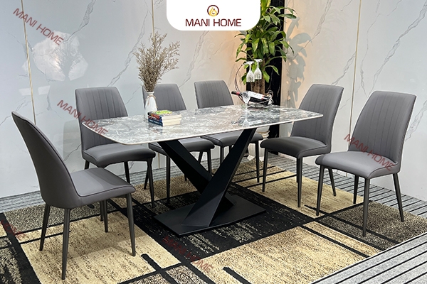 BỘ BÀN ĂN NHẬP KHẨU 6 GHẾ VIKING - K2