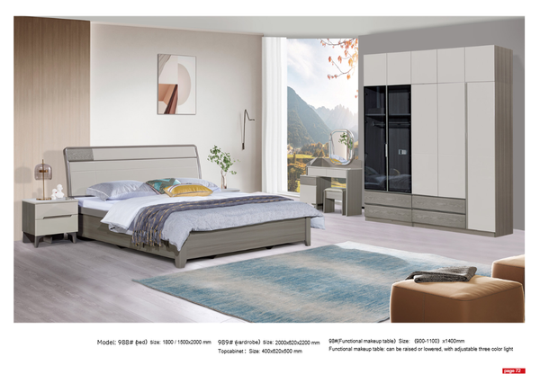 Giường tủ nhập khẩu MG988