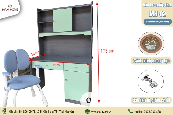 BÀN HỌC NHẬP KHẨU MH01 (1m2)