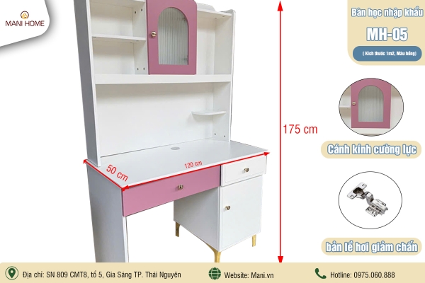 BÀN HỌC NHẬP KHẨU MH05 (1m2)