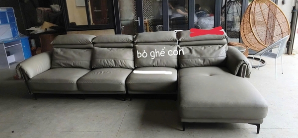 Bọc lại sofa KT: 2800*1800mm, mã da Cleo 21