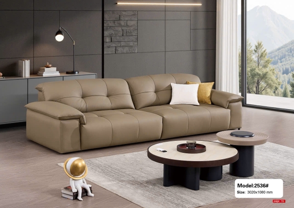 Bộ sofa da nhập khẩu SA2536