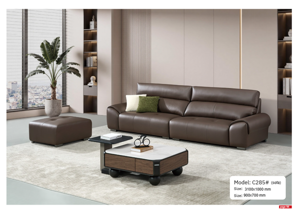 Bộ sofa nhập khẩu da sinh thái MC285