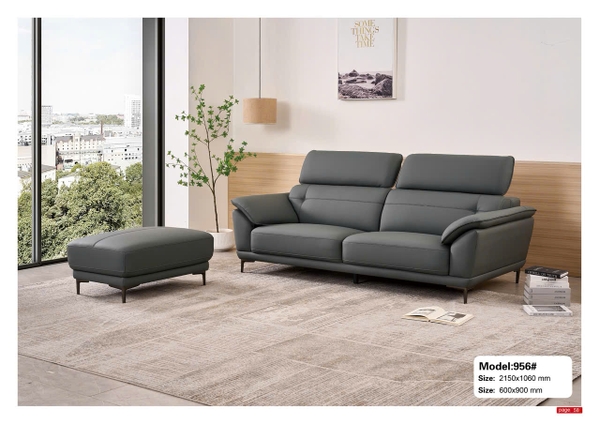 Sofa da nhập khẩu SA956