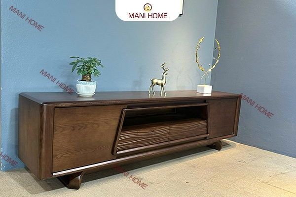 KỆ TIVI GỖ TẦN BÌ ASH NHẬP KHẨU MTK01