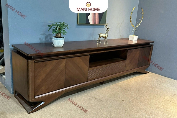 KỆ TIVI CHÂN VÁT GỖ TẦN BÌ ASH NHẬP KHẨU – MTK02