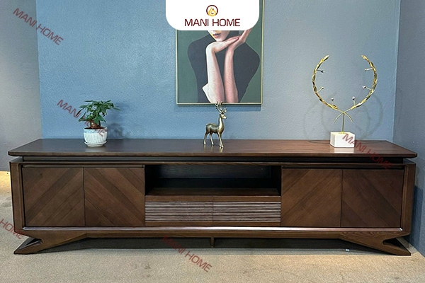 KỆ TIVI CHÂN VÁT GỖ TẦN BÌ ASH NHẬP KHẨU – MTK02