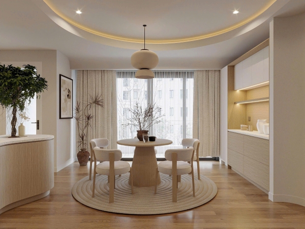 PHU MY HUNG RIVERPARK RESIDENCE APARTMENT WITH 3 BEDROOMS FOR RENT - 130M2 - NEW BRAND